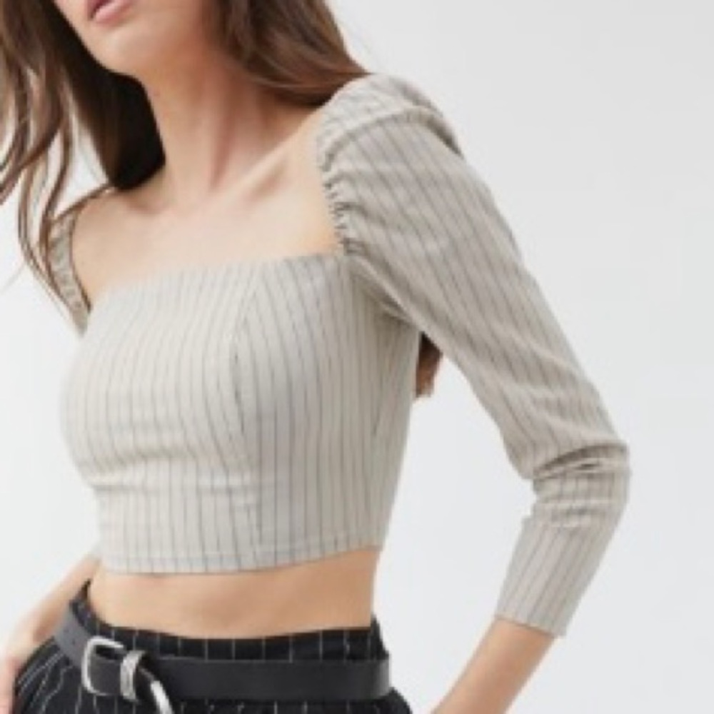 Urban Outfitters Square Neck Crop Top